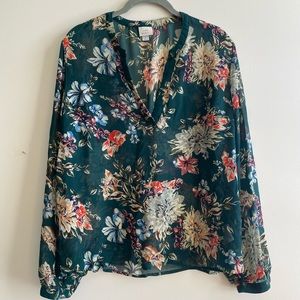 Floral blouse